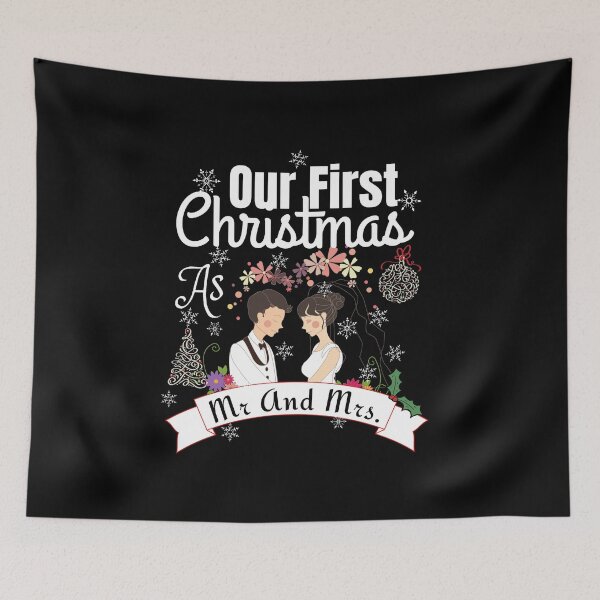 Item preview, Our First Christmas As Mr And Mrs designed and sold by ronaldsonou.