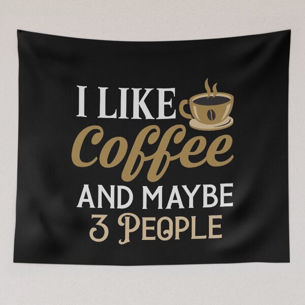 Item preview, I like coffe and maybe 3 people designed and sold by yubamann.