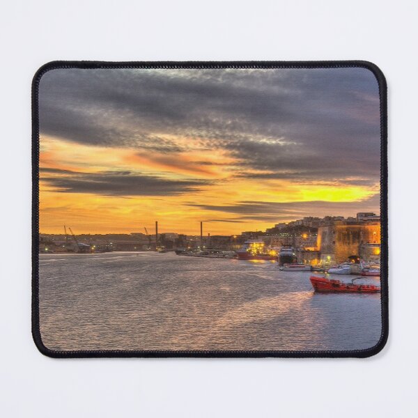 Item preview, Valletta Grand Harbour Sunset  designed and sold by hawkie.