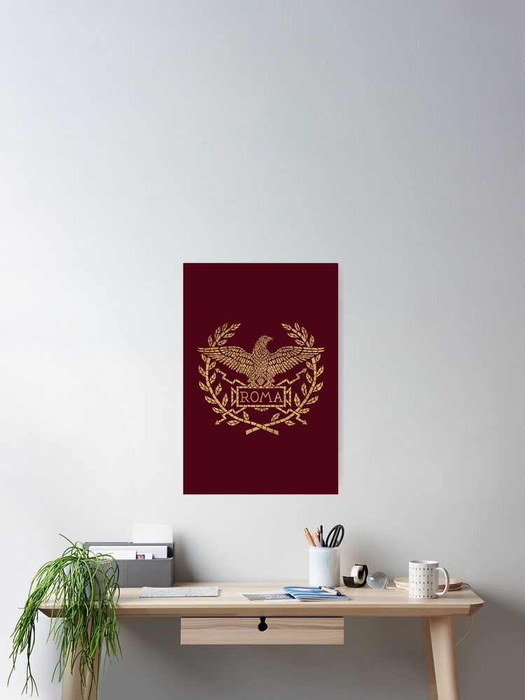 Roman Empire Eagle Emblem V01 | Poster