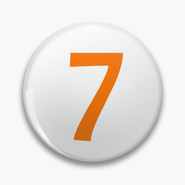 Item preview, Orange color Number 7 | Orange color Number Seven designed and sold by WECreations.