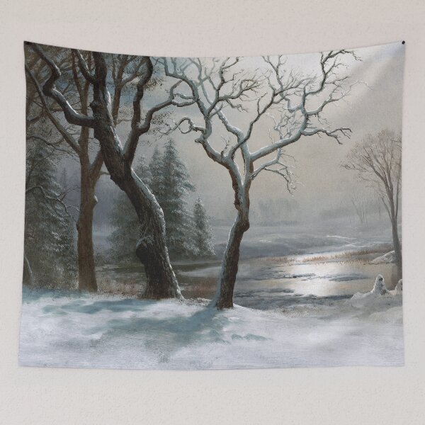 Item preview, Winter in Yosemite by Albert Bierstadt designed and sold by theartsycamper.