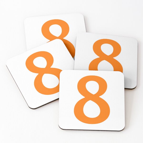 Item preview, Orange color Number 8 | Orange color Number Eight designed and sold by WECreations.