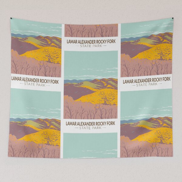 Item preview, Lamar Alexander Rocky Fork State Park Tennessee Vintage designed and sold by KrisSidDesigns.