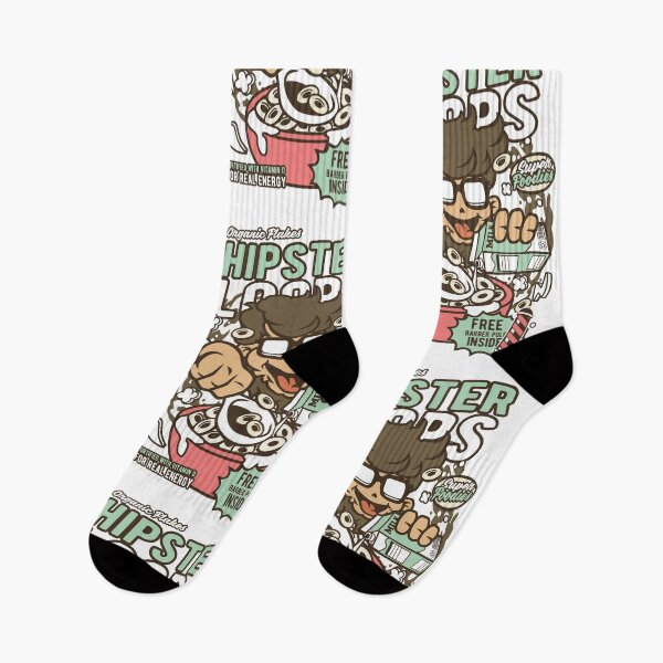 Item preview, Hipster Foodie designed and sold by BeeMeCreative.
