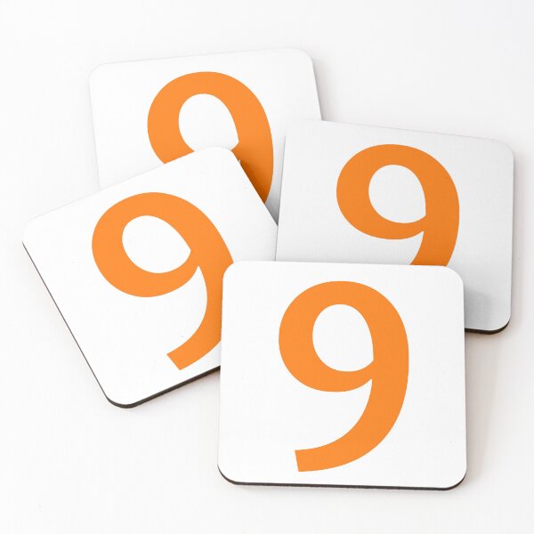 Item preview, Orange color Number 9 | Orange color Number Nine designed and sold by WECreations.