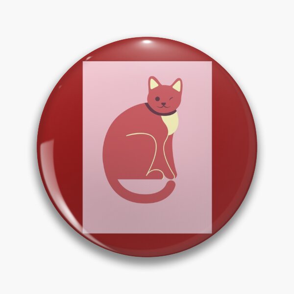 Item preview, RED SETTING CAT   designed and sold by strawcastle99.