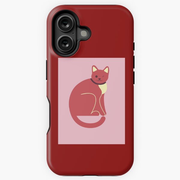 Item preview, RED SETTING CAT   designed and sold by strawcastle99.
