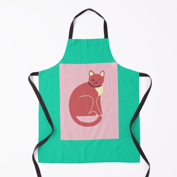 Item preview, RED SETTING CAT designed and sold by strawcastle99.