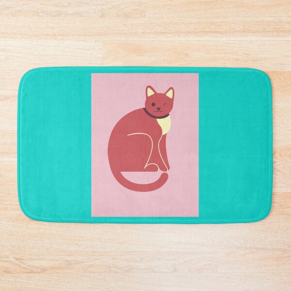 Item preview, RED SETTING CAT   designed and sold by strawcastle99.