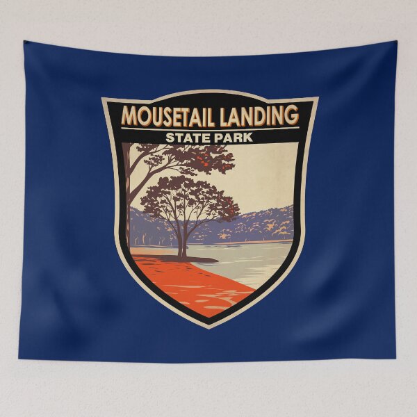 Item preview, Mousetail Landing State Park Tennessee Badge designed and sold by KrisSidDesigns.