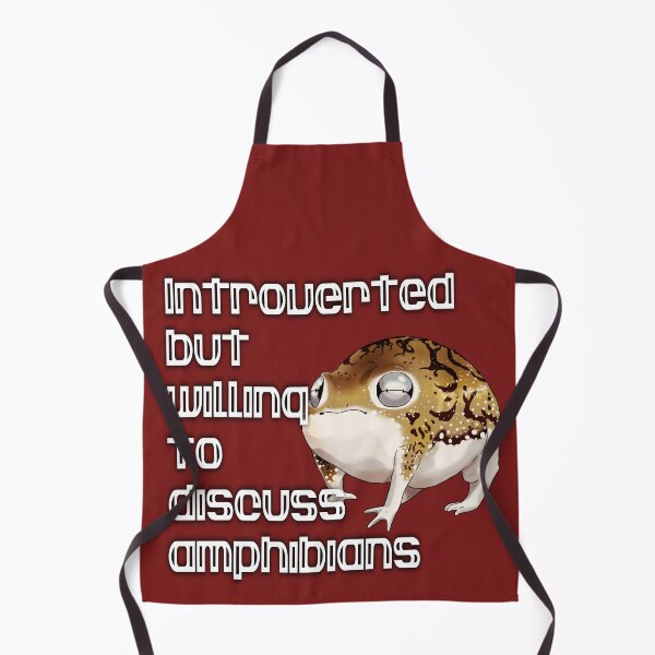Item preview, Introverted but willing to discuss amphibians 1 designed and sold by Furiarossa.