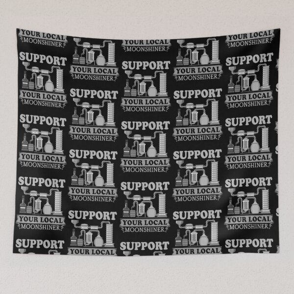 Item preview, Support Your Local Moonshiner Moonshine Design   designed and sold by strawcastle99.