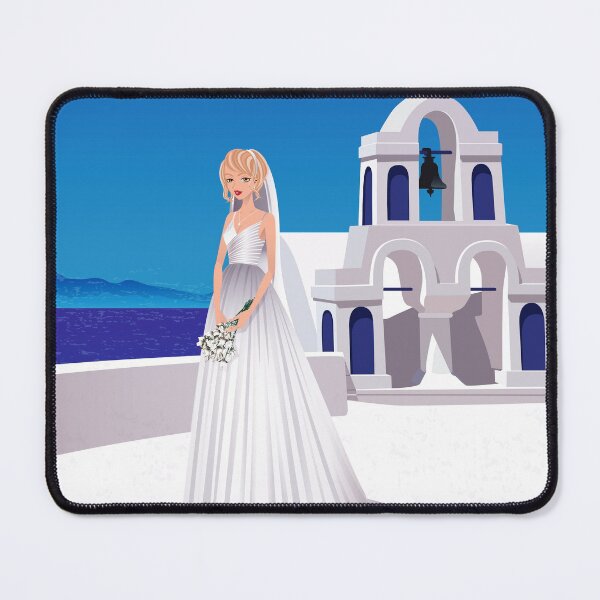 Item preview, Bride in Mykonos designed and sold by LEGADOVISUAL.