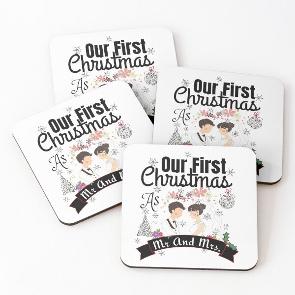 Item preview, Our First Christmas As Mr And Mrs designed and sold by ronaldsonou.