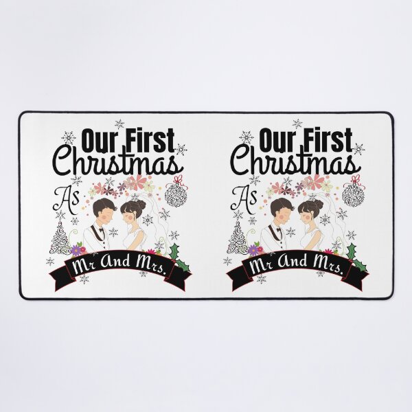 Item preview, Our First Christmas As Mr And Mrs designed and sold by ronaldsonou.