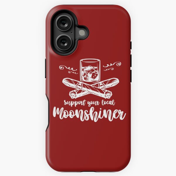 Item preview, Support your local moonshiners - Black burner       designed and sold by strawcastle99.
