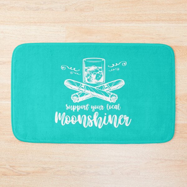 Item preview, Support your local moonshiners - Black burner       designed and sold by strawcastle99.
