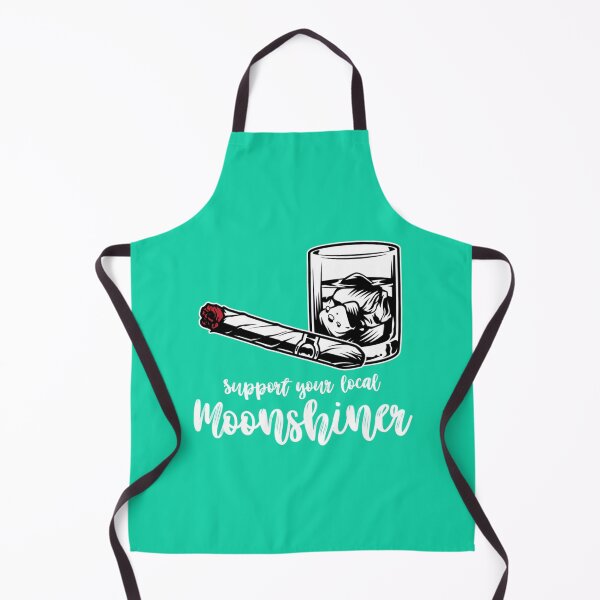 Item preview, Support your local moonshiners - Black burner designed and sold by strawcastle99.