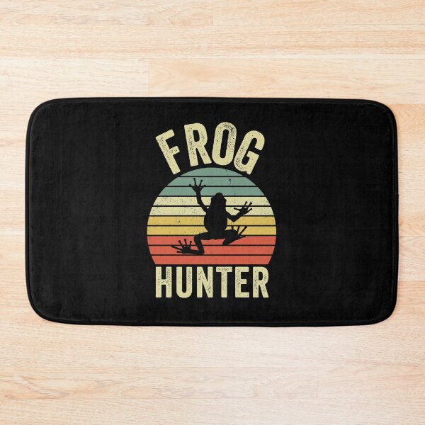 Item preview, Frog Hunter Funny Vintage Boys Girls Kids designed and sold by cimibaka25.