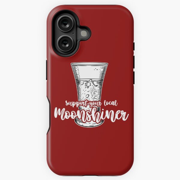 Item preview, Support your local moonshiners - Black burner    designed and sold by strawcastle99.