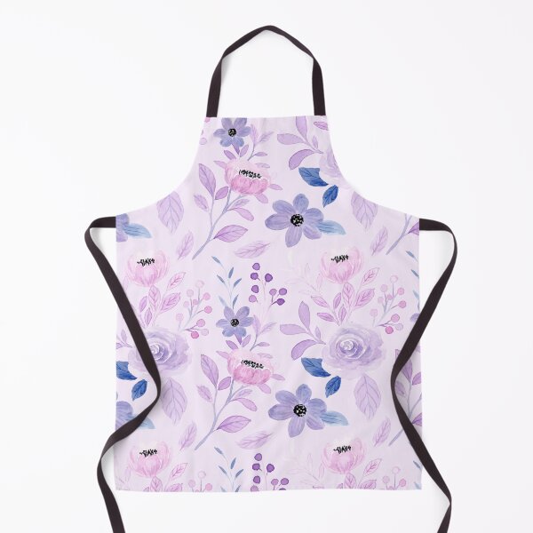 Item preview, Soft Purple floral pattern designed and sold by Marie Young.