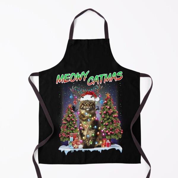 Item preview, Maine Coon Cat meowy catmas funny quotes Christmas Gift designed and sold by BrennaEirlys.