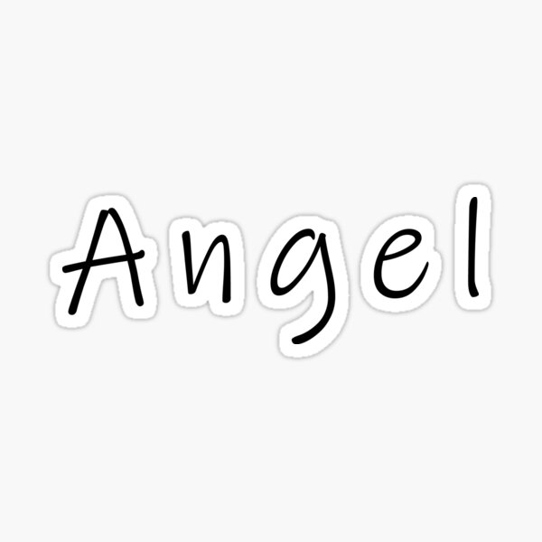 Nombre del ángel Pegatina