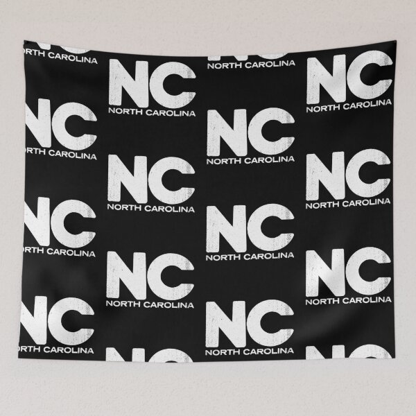 Item preview, NC North Carolina State Vintage Typography designed and sold by Creatively Torn.