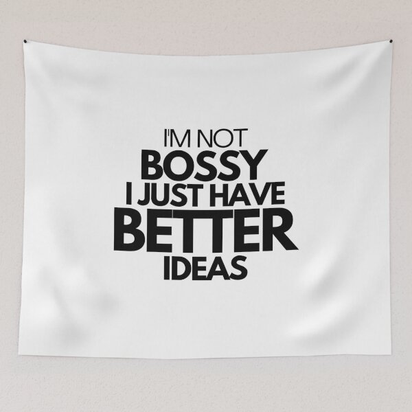 Item preview, I'm not bossy i just have better ideas designed and sold by Hoffman-Design.