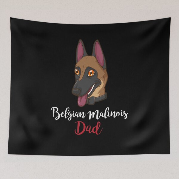 Item preview, Belgian Malinois Dad Father Dog Owner Gift Belgian Shepherd designed and sold by DSWShirts.