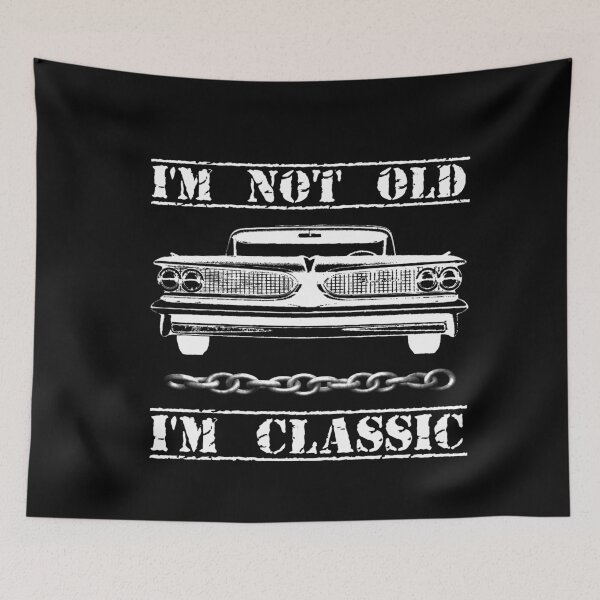 Item preview, vintage luxury Car i'm not old i'm classic old Car vector designed and sold by Havic  Tees.