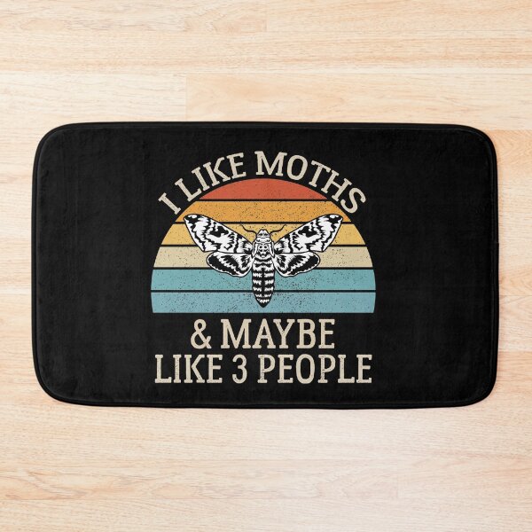 Item preview, I Like Moths and Maybe Like 3 People, Vintage Moth Lover Gift designed and sold by AEOPIN.
