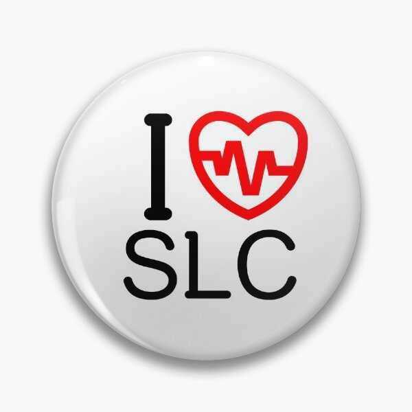 Item preview, I LOVE SLC HEARTBEAT T-SHIRT/STICKER designed and sold by BestCoolStuff.
