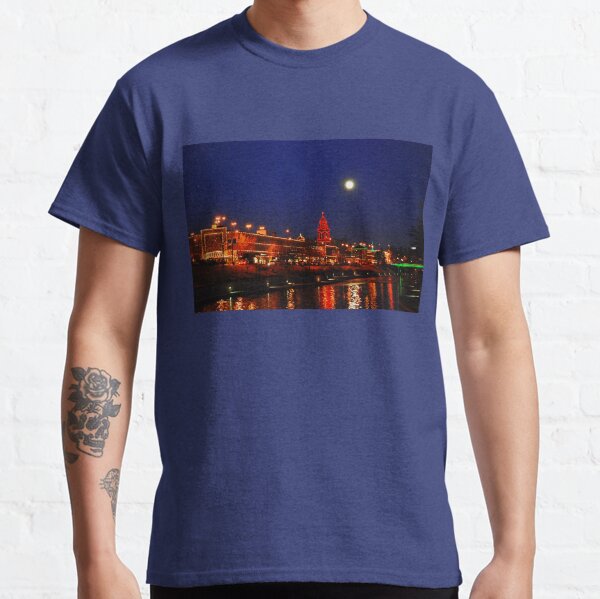 Full Moon over the Country Club Plaza in Kansas City Classic T-Shirt