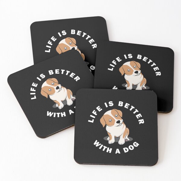 Item preview, Life Is Better With A Dog designed and sold by apuppyfeed.