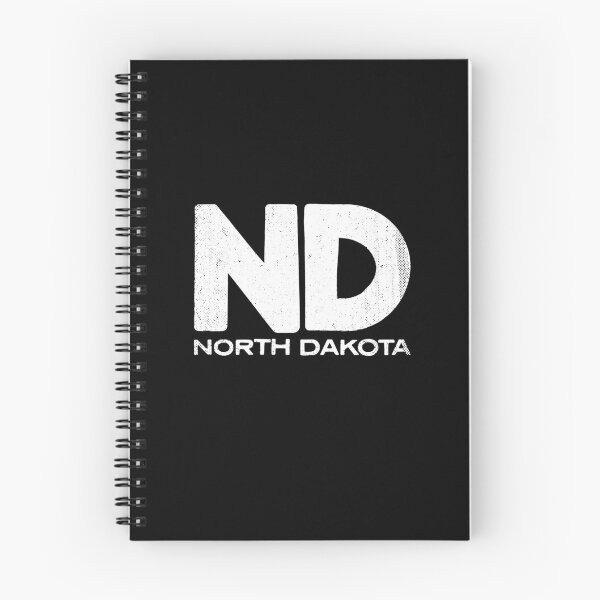 Item preview, ND North Dakota State Vintage Typography designed and sold by Creatively Torn.