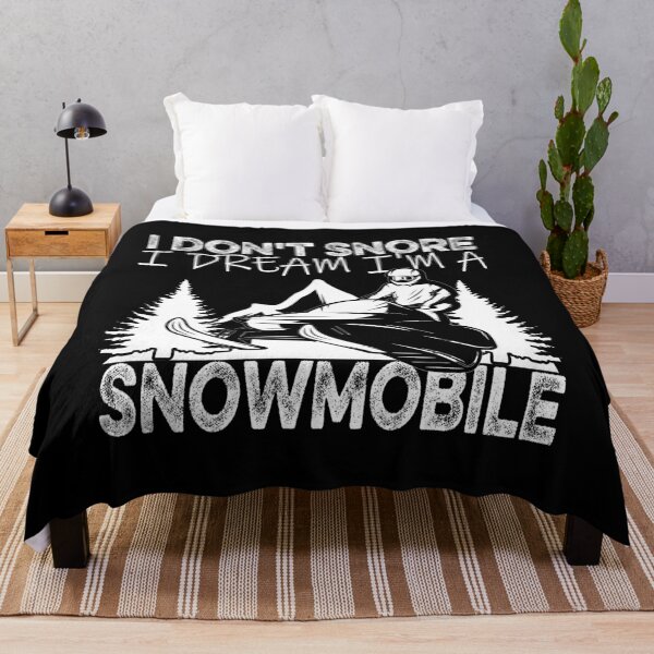 Item preview, I Don'T Snore I Dream I'M A Snowmobile designed and sold by ilias13.