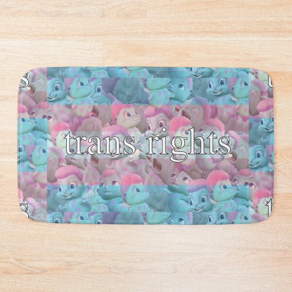 Item preview, Bibble Says Trans Rights Collage Flag designed and sold by broadwaycantdie.