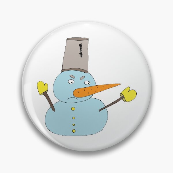 Item preview, Snowman with a bucket on his head designed and sold by Olga81creative.