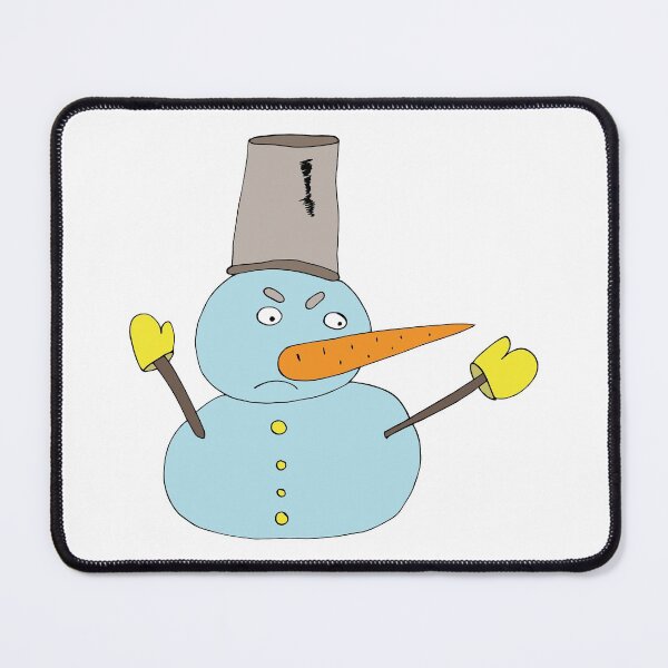 Item preview, Snowman with a bucket on his head designed and sold by Olga81creative.