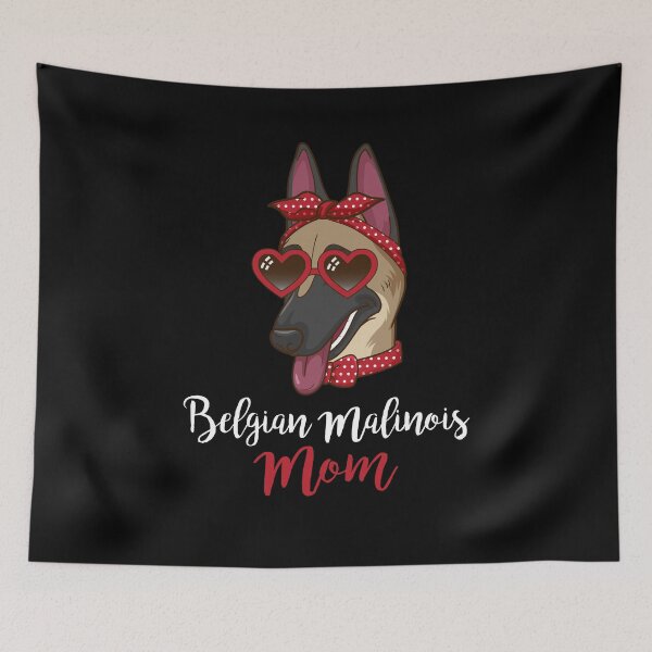 Item preview, Belgian Malinois Mom Mother Dog Owner Gift Belgian Shepherd designed and sold by DSWShirts.