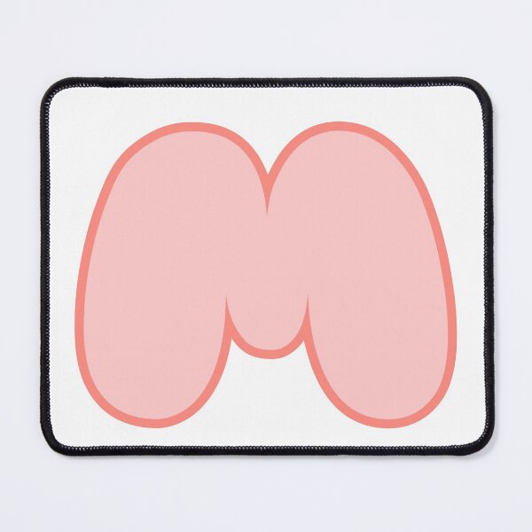 Item preview, M letter alphabet pink designed and sold by Aileenl07.