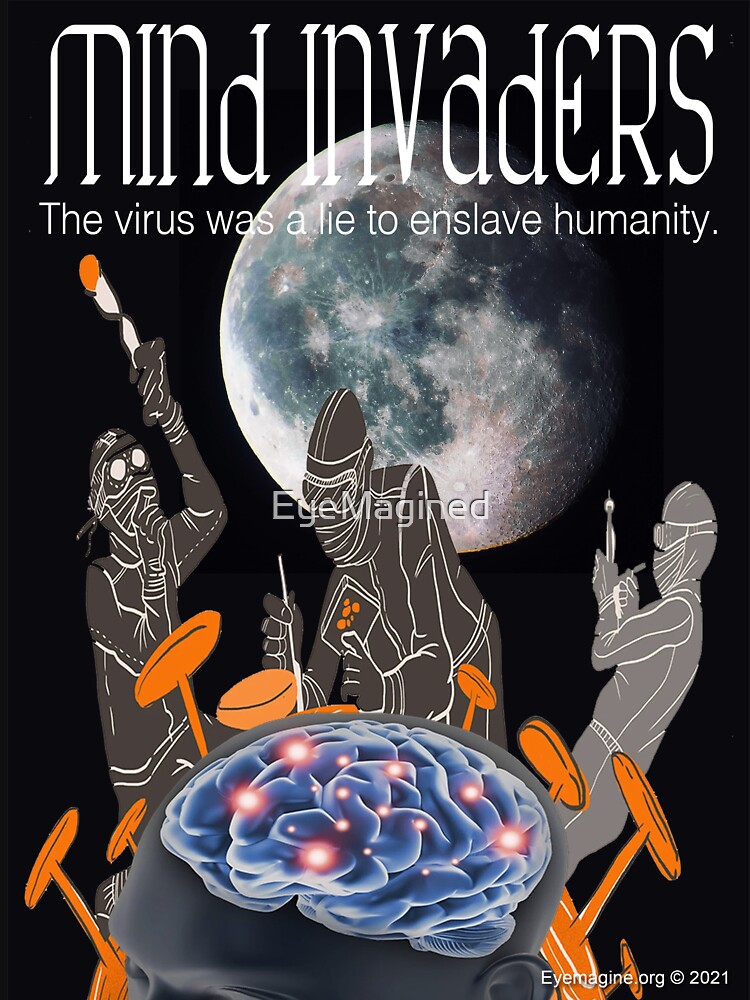 Thumbnail 7 of 7, Essential T-Shirt, Mind Invaders designed and sold by EyeMagined.