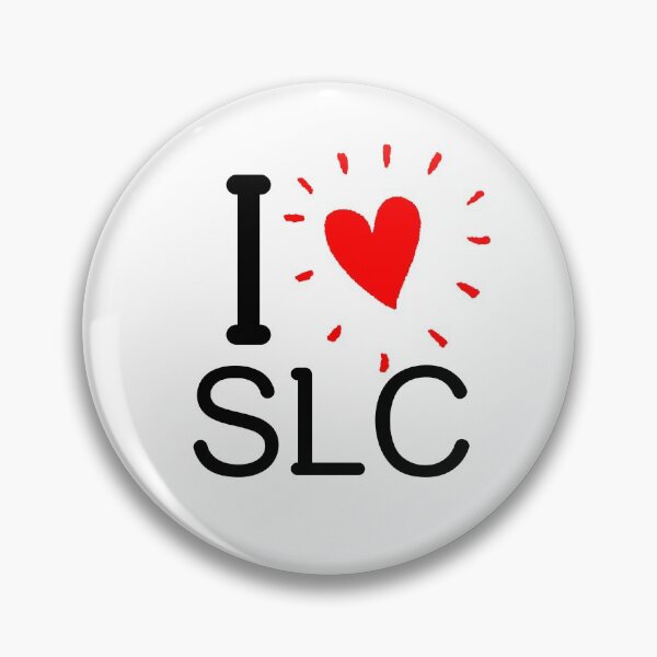 Artikelvorschau, Ich liebe SLC T-Shirt/Aufkleber entworfen und verkauft von BestCoolStuff.