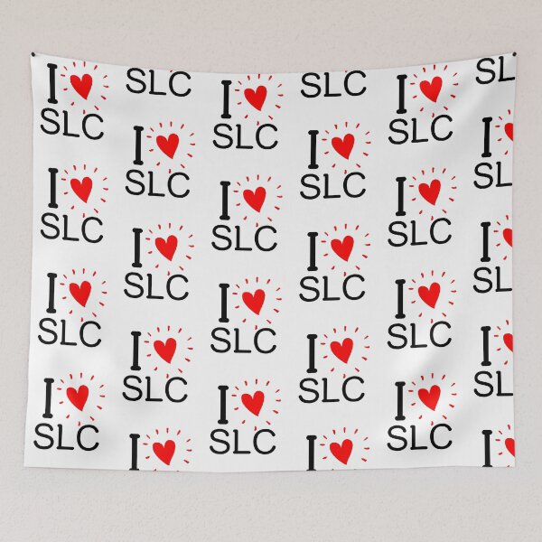 Aperçu de l'œuvre J'adore le T-shirt/autocollant SLC créée et vendue par BestCoolStuff.