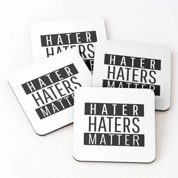 Item preview, Hater Haters Matter - funny designed and sold by narilex.