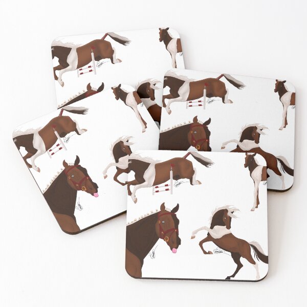 Item preview, Paint Horse Sticker Pack designed and sold by EGCreativeArt.