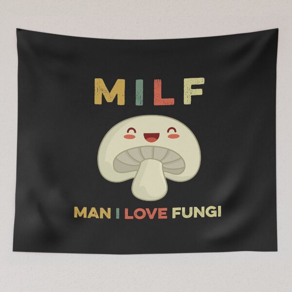 Item preview, Man I Love Fungi Funny Mushroom Lover Toadstool Mycology Fan designed and sold by gkao.