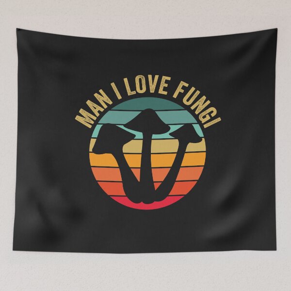 Item preview, Man I Love Fungi Funny Mushroom Lover Fun Toadstool Mycology designed and sold by gkao.